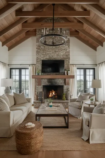 Cozy living room decor