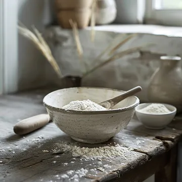 DIY Rice Flour Mask Ingredients