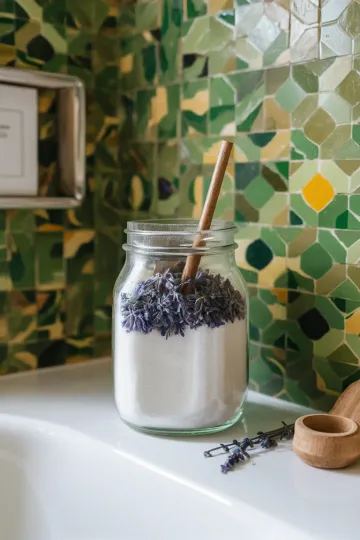 DIY bath salts and soak