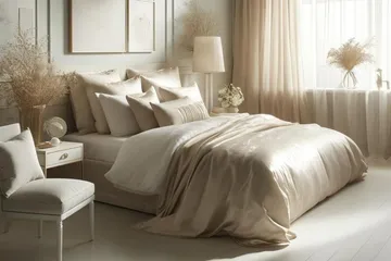Vegan silk bedding