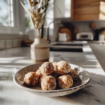 Energy bites carrot cake