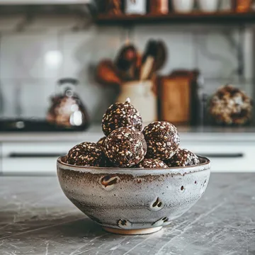 Energy bites chocolate