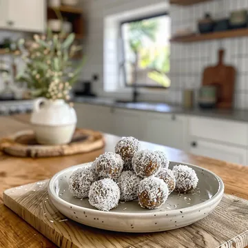 Energy bites coconut