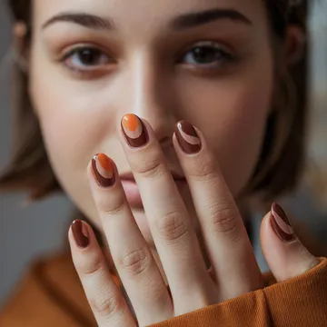 Fall nail design