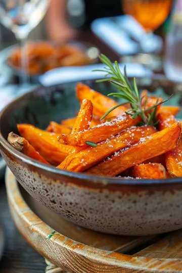 Gluten free side dish sweet potato fries