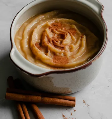 Homemade apple sauce